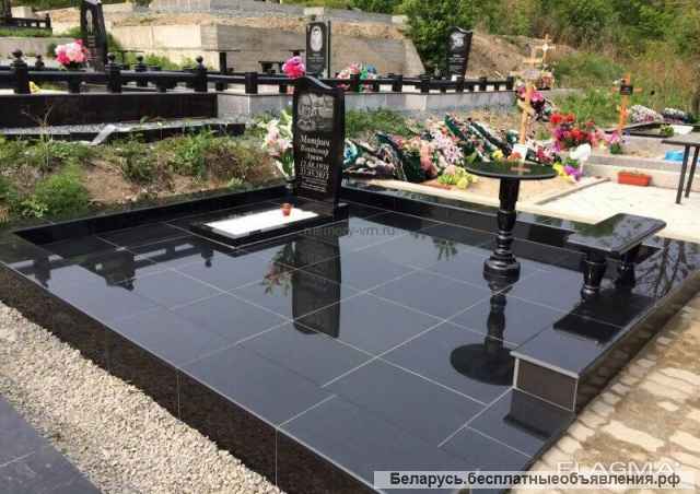 Изготовление гранитных памятников с установкой под ключ