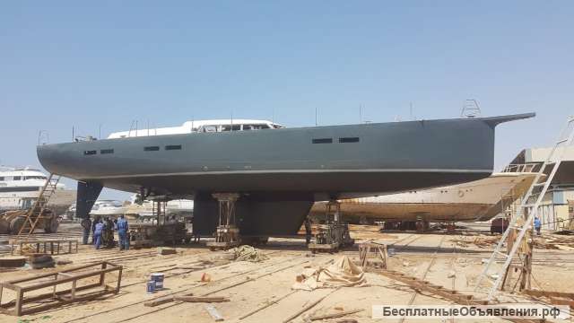 Новая парусно-моторная яхта 24 м в Египте