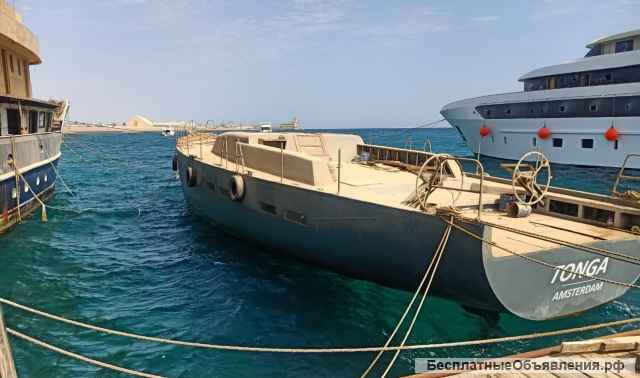 Новая парусно-моторная яхта 24 м в Египте