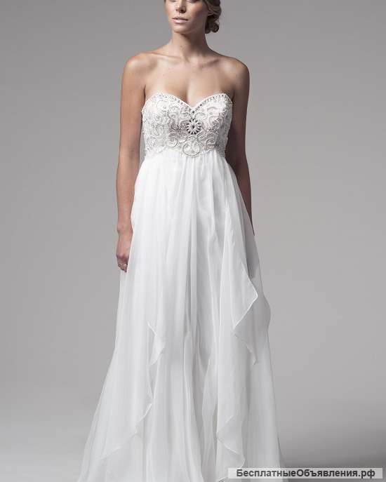 Вечернее платье белое