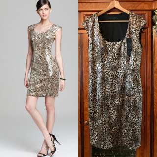 Вечернее леопардовое платье Sue Wong