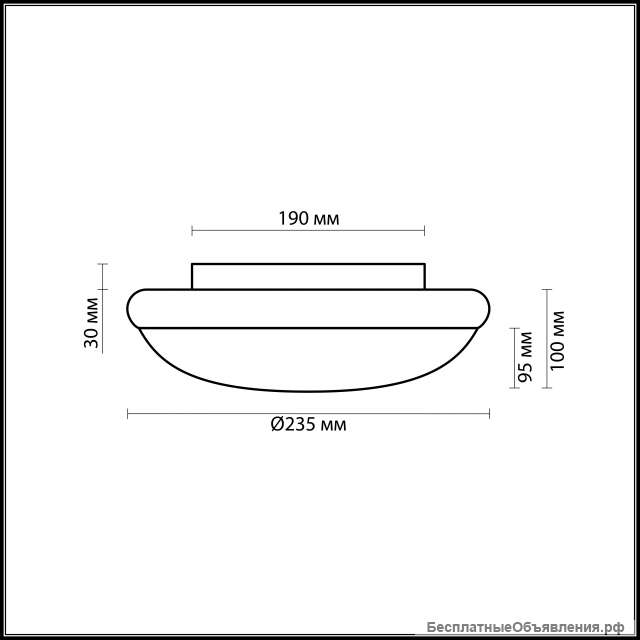 Светильник влагозащищенный Odeon Light Tambi 2402/1C