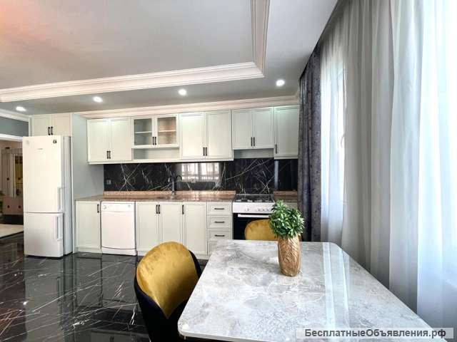 Прекрасная трёхкомнатная квартира в центре Алании