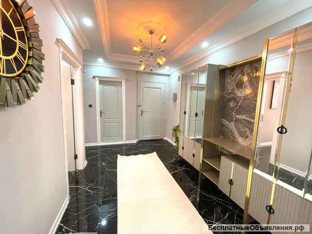 Прекрасная трёхкомнатная квартира в центре Алании