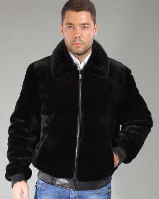 Меховая куртка мужская (Кенгуру-Норка-Кожа)