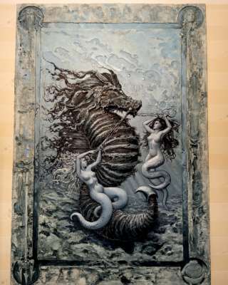 Барельеф в интерьере. Изготовление на заказ.