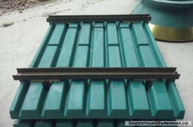 Плиты дробящие для дробильной установки Metso C106