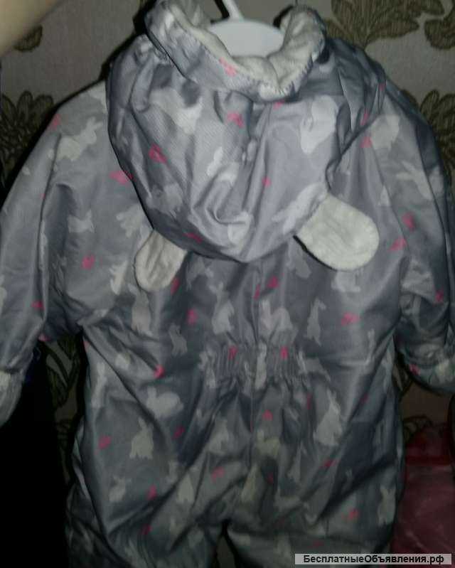 Зимний комбинезон на девочку