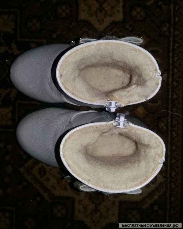 Зимние сапожки на девочку