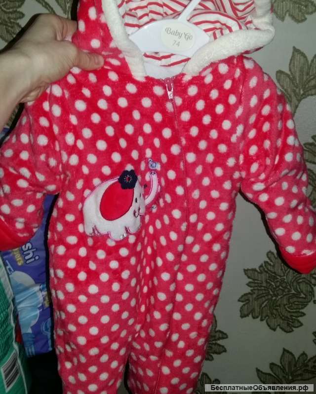 Демосезонный комбинезон на девочку