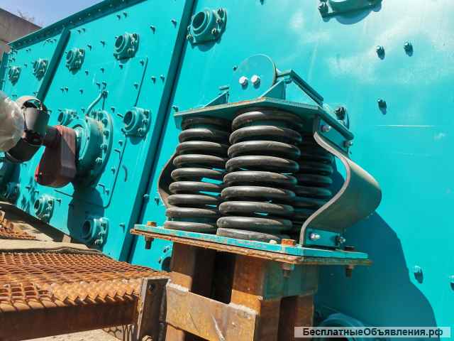 Промывочный комплекс на базе инерционного грохота ГИС-62 с конвейерами