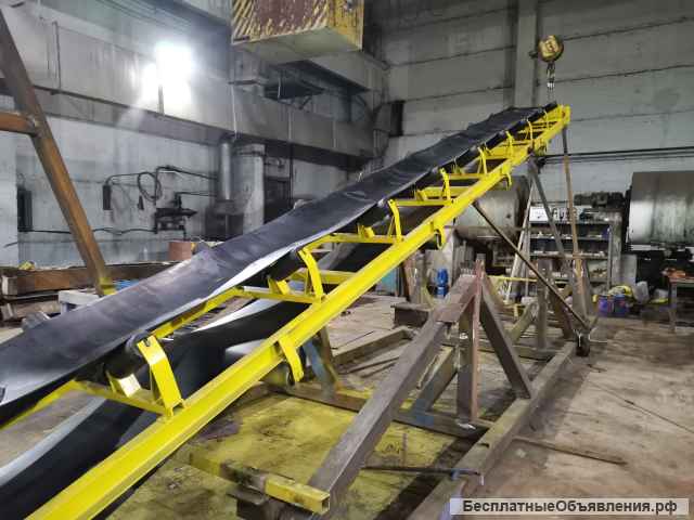 Промывочный комплекс на базе инерционного грохота ГИТ-42 с конвейерами