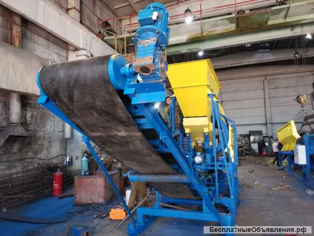 Промывочный комплекс на базе инерционного грохота ГИТ-42 с конвейерами