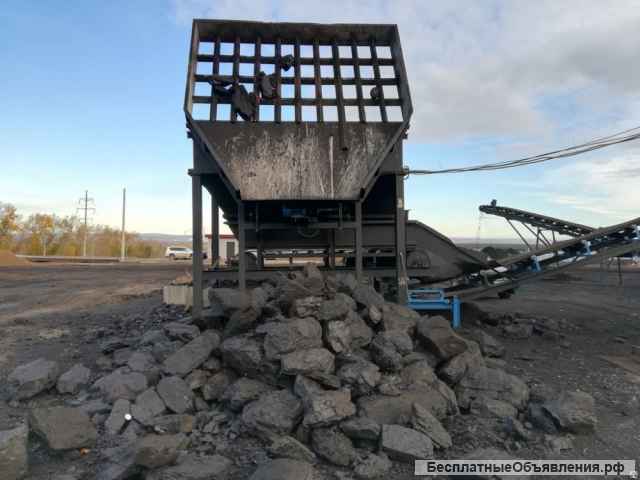 Промывочный комплекс на базе инерционного грохота ГИТ-42 с конвейерами