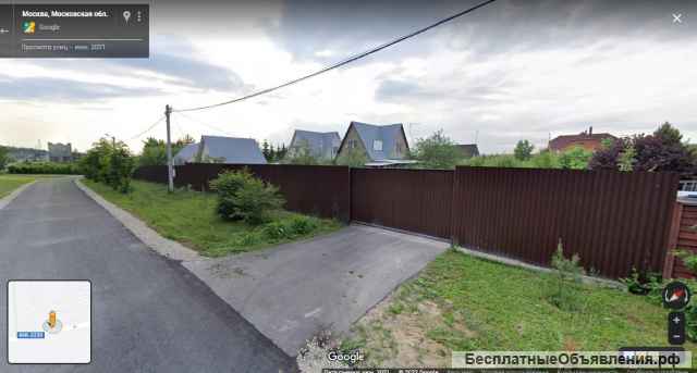 Дом с участком в Москве