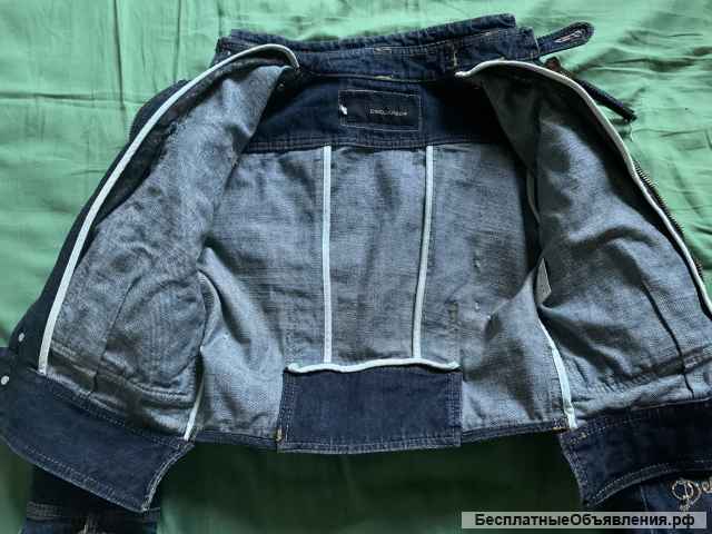 Куртка/юбка джинс. Dsquared, унисекс, разм. фирмен. 40