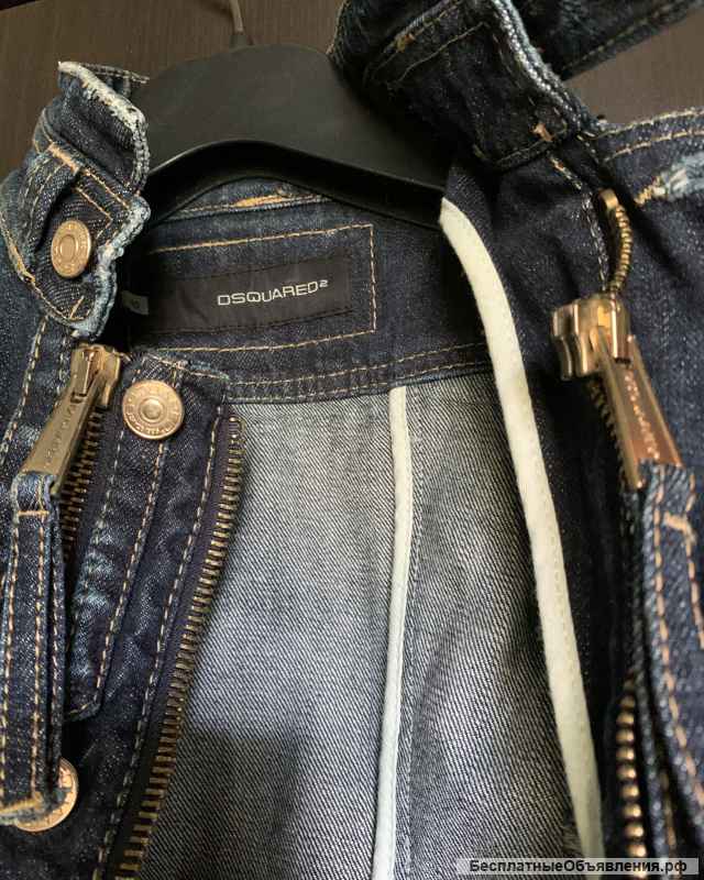 Куртка/юбка джинс. Dsquared, унисекс, разм. фирмен. 40
