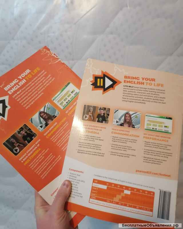 Live Beat pearson 4 student's book +workbook