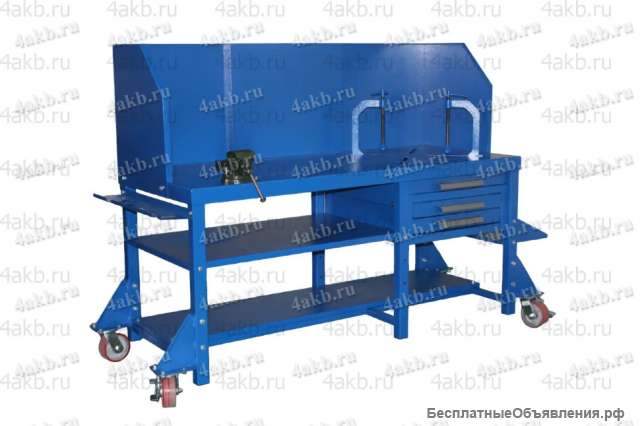 Облегченный стол сварщика ОСС-01