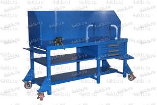 Облегченный стол сварщика ОСС-01