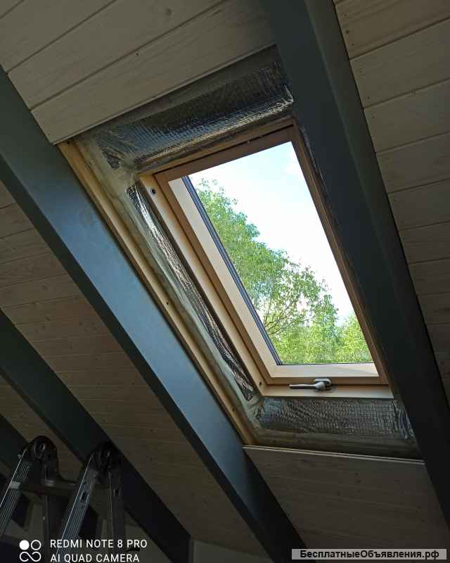 Мансардные окна + монтаж под ключ