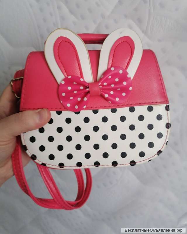 Сумочка детская на магните KENKA ФУКСИЯ