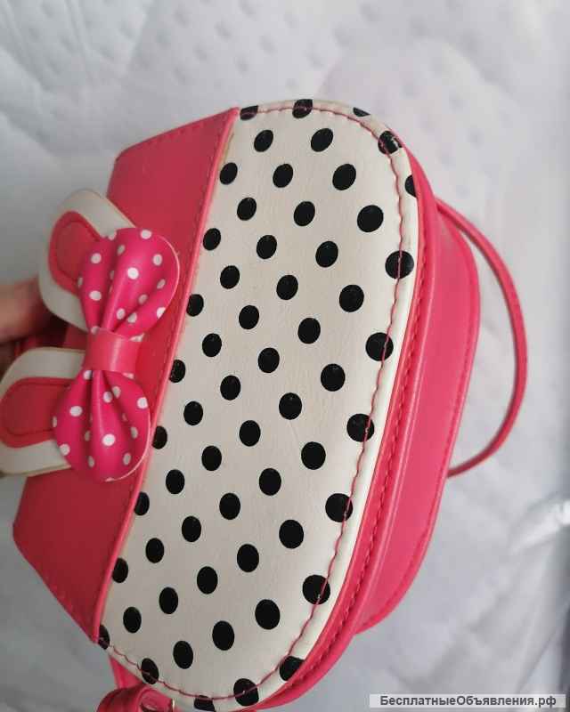 Сумочка детская на магните KENKA ФУКСИЯ