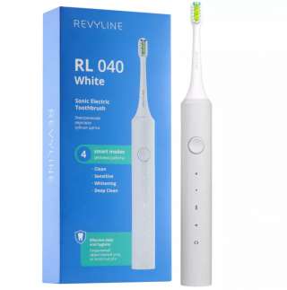 Звуковые зубные щетки Revyline RL 040, белоснежный дизайн