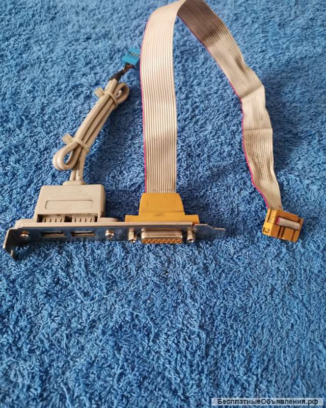 Переходник GAME port (female) + 2 USB2.0 - Motherboard оригинальный НОВЫЙ