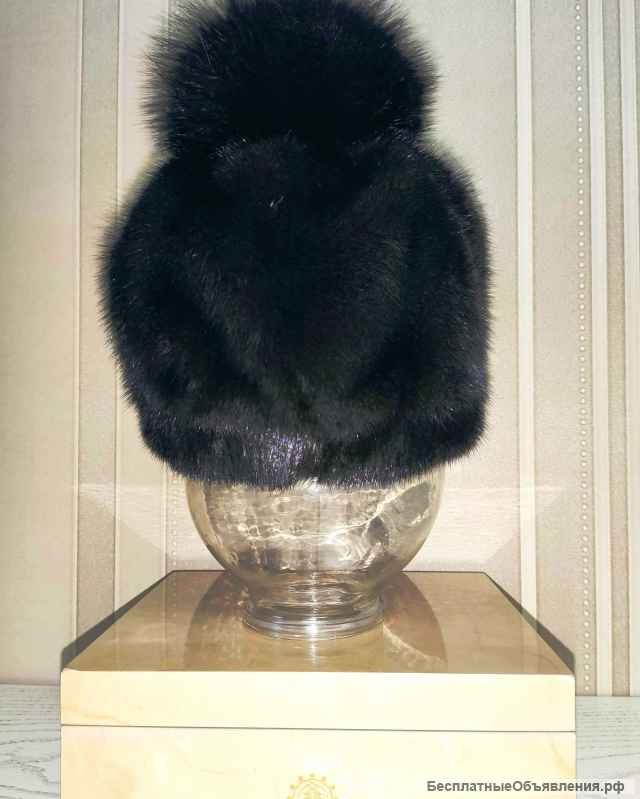 Шапка из меха норки (SLAVA FURS)