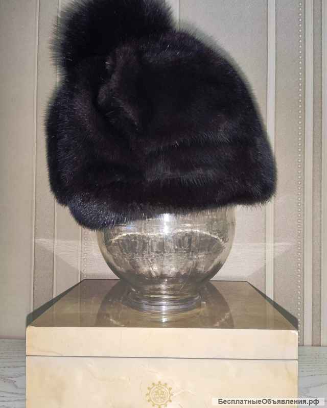 Шапка из меха норки (SLAVA FURS)