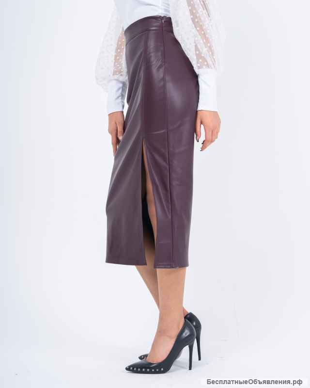 Юбки повседневные с разрезом