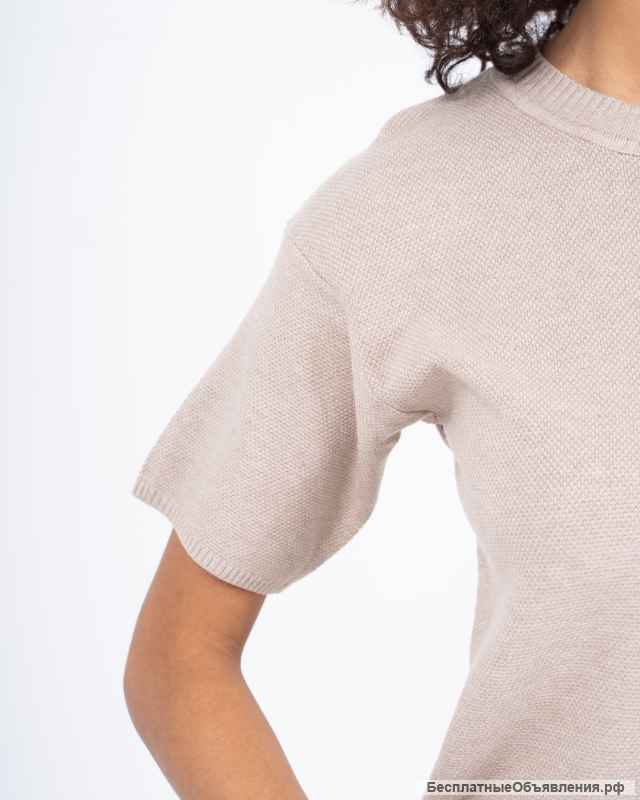 Джемпер с коротким рукавом