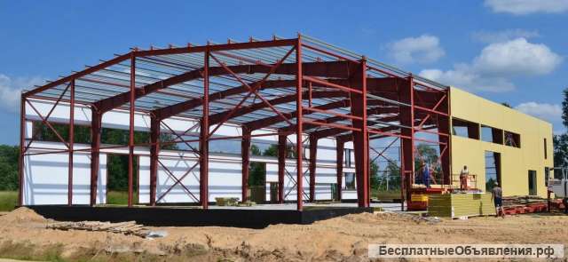 Склады, ангары, здания из сэндвич панелей
