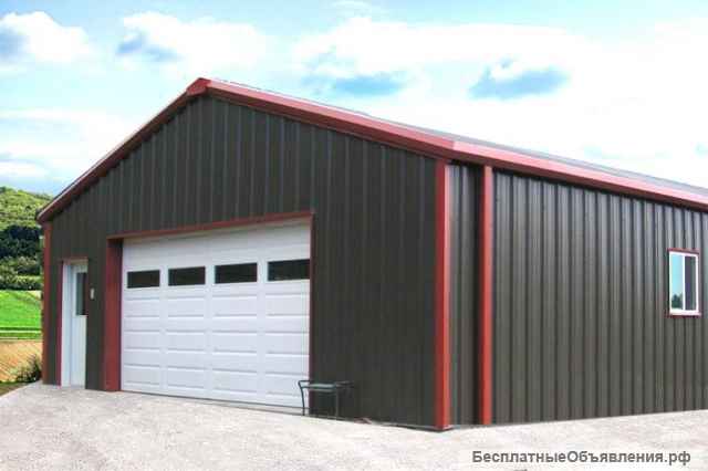 Быстровозводимые склады, ангары из сэндвич панелей