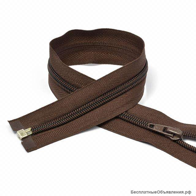 Молния пласт. спираль 5 т. коричневый