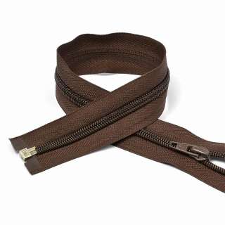 Молния пласт. спираль 5 т. коричневый