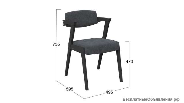 Стул «Гонконг 2» - N-242 микровелюр Jercy