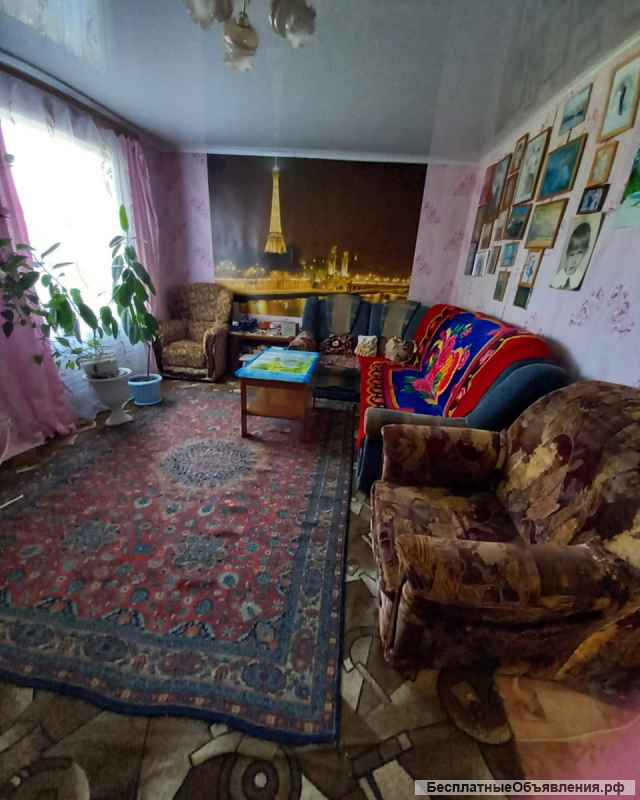 ½ дома (3-х комнатная квартира в двухквартирном доме) в пос. Ларьковка