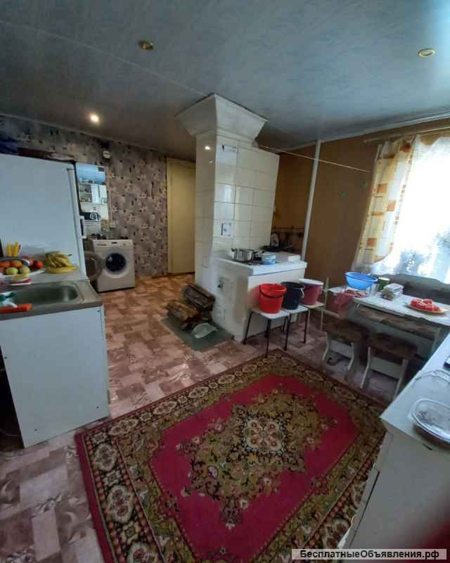 ½ дома (3-х комнатная квартира в двухквартирном доме) в пос. Ларьковка