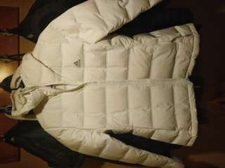 Белая куртка Адидас 48 размер