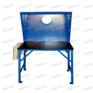 Стол сварщика с колчанами для размещения электродов ССК-1