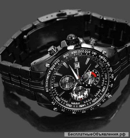 Элитные водонепроницаемые часы CURREN LUXURY+Подарок