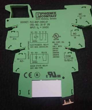 Установочный блок реле Phoenix Contact PLC-BSP-24DC/21
