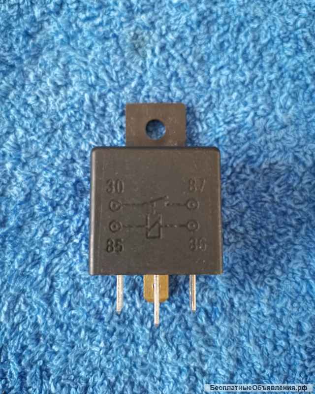 HELLA 4/12В-30A с ухом 4RA 965 400-00 РЕЛЕ автомобильное оригинальное НОВОЕ