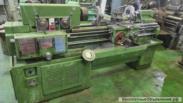 Токарный винторезный станок TOS sv18ra. РМЦ 1250 мм