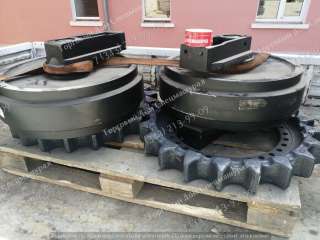 Колесо натяжное 81QA-13010 для экскаватора Hyundai R380LC-9SH