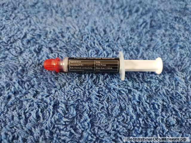 Thermal Interface Material 1700 Poise more 5 W/mk Термопаста для процессора оригинальная Новая