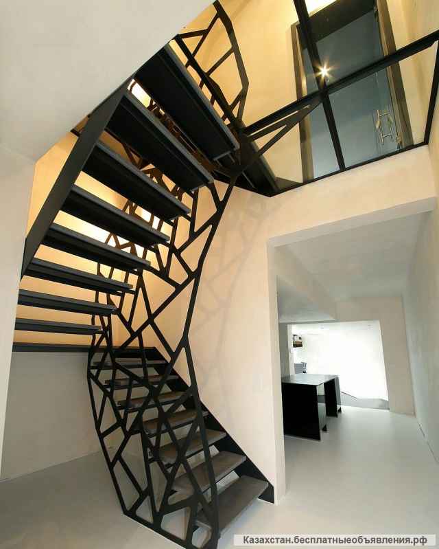 Лестницы на металлокаркасе