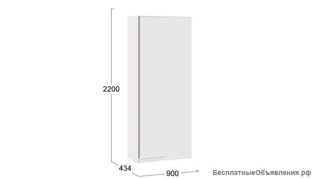 Шкаф угловой «Сканди» - 386.07.23